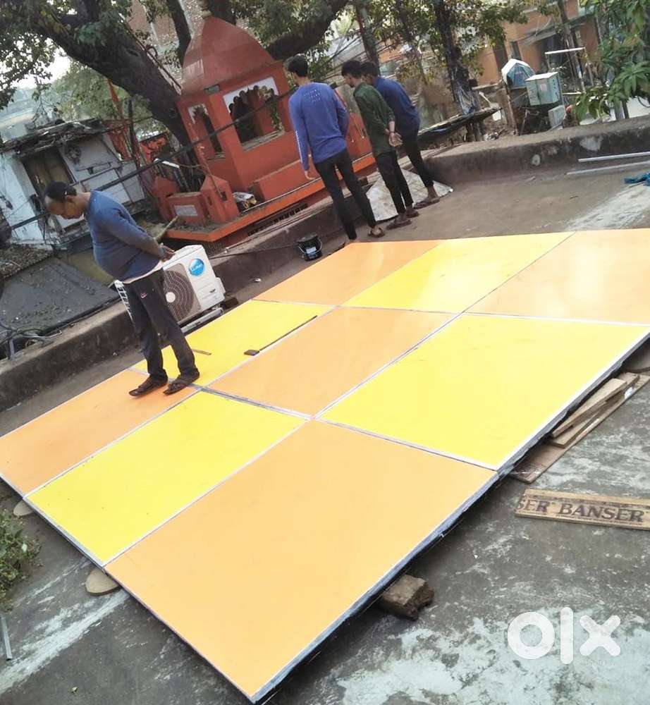 New DJ floor with iron frame