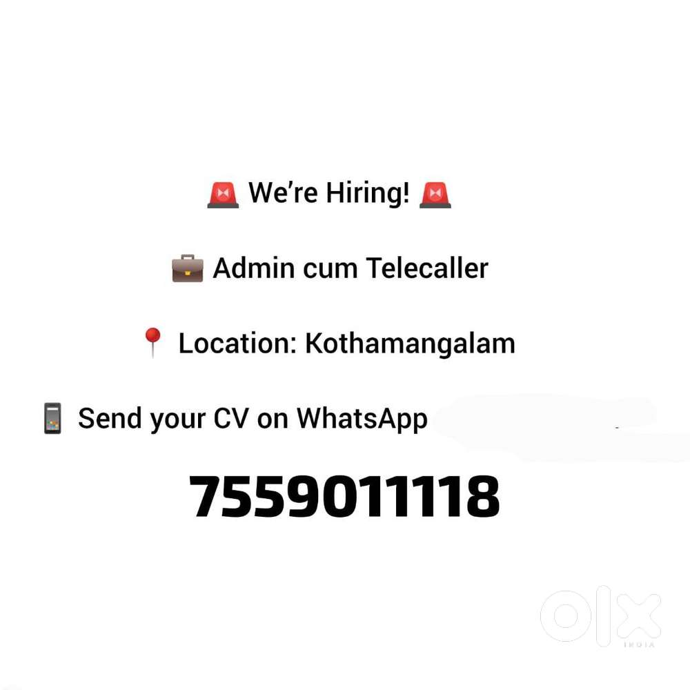 ADMIN CUM TELECALLER