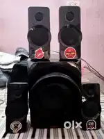 Home theatre, audiooz company 4 in one speakers full bass