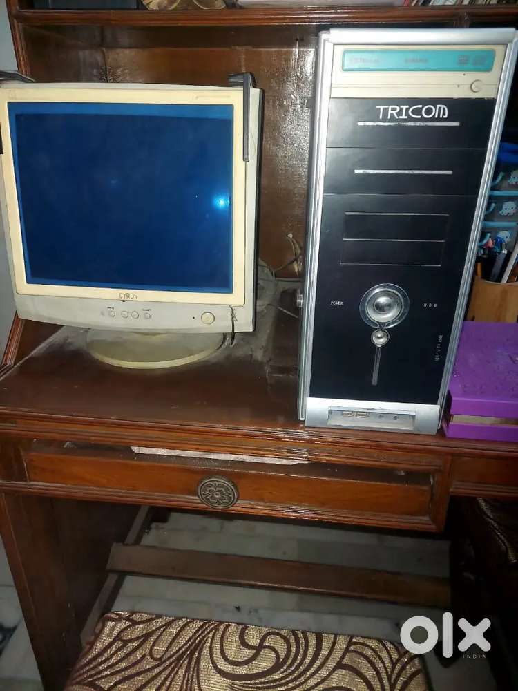CPU with color Monitor