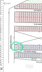 60ft DP road touch Corner plot for Sale behind Cityland Market