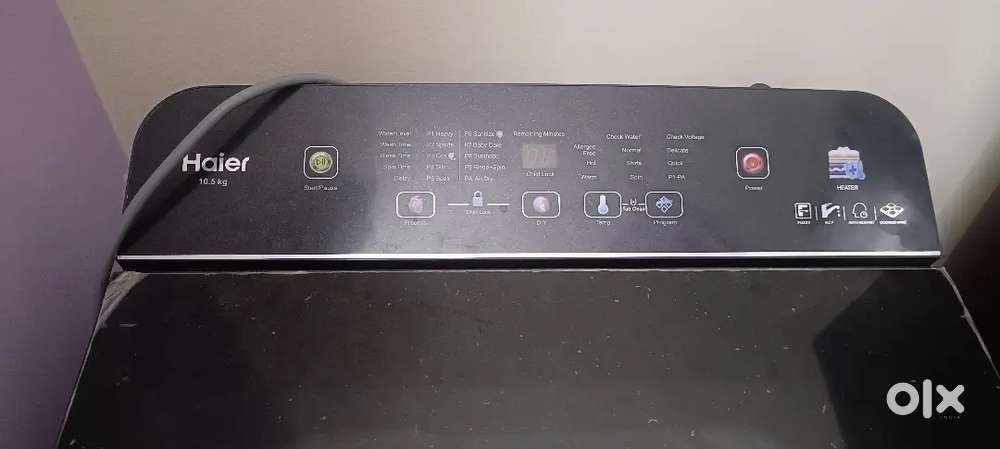 Haier washing machine