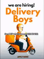 Delivery boy job