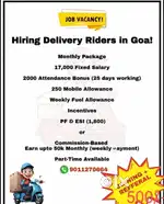 Wanted Delivery Boys / Girls