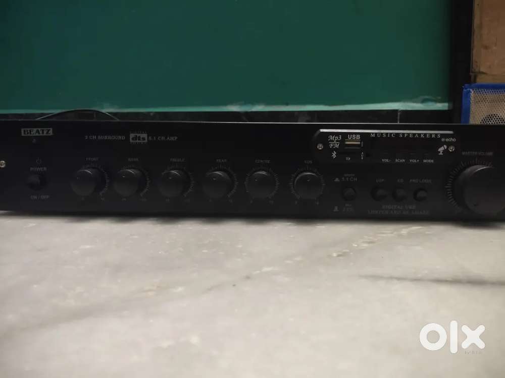 Assembled 5.1 amplifier