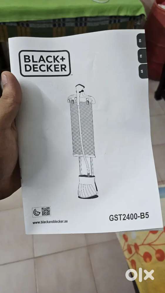 Black and decker steamer