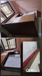 Counter table and customer seating table