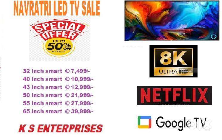 65 INCH SMART LEDE TV @ 39,999 /-