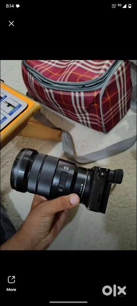 Sony a6500 body only with 4 batteries and 3 chargers