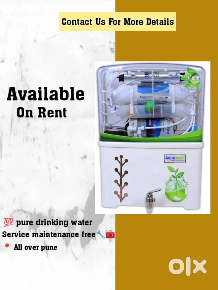 Water Purifier On Rent