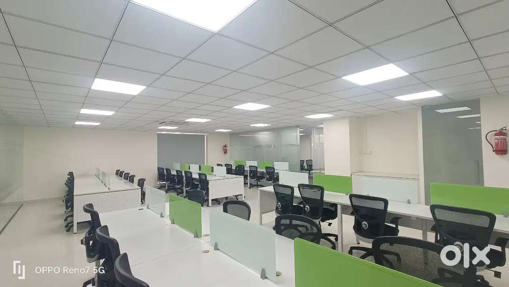 45 Workstations 4 Cabins 1 Conference plug and play office for Rent