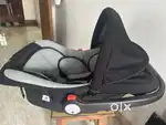 Baby car seat 0-6 months used only once for travel