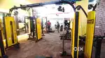 Get full gym machine setup in heavy duty and new design look.