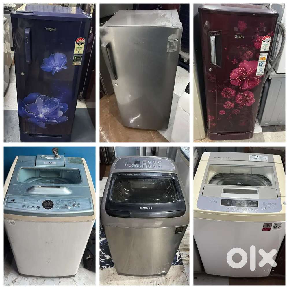 Used Fridge & Washing machine on Sale Best Product