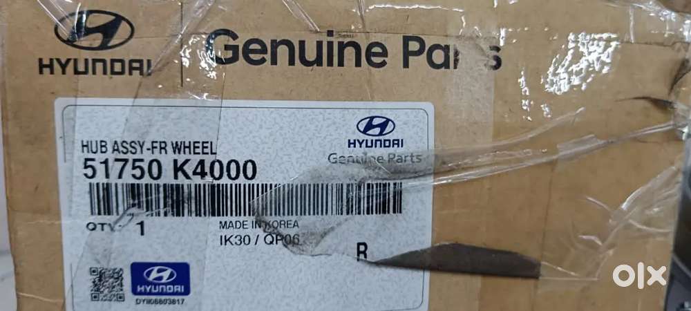 HUB ASSY FRONT WHEEL KONA VEHICLE