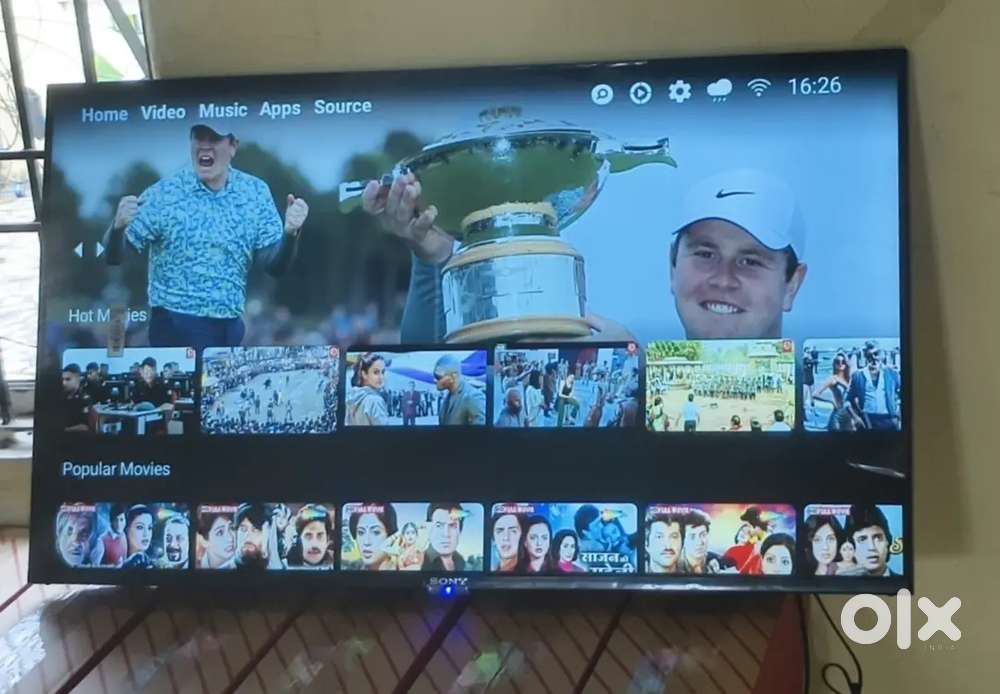 44 inch sony smart Android frameless oled 4k 3yr display waranty 15000