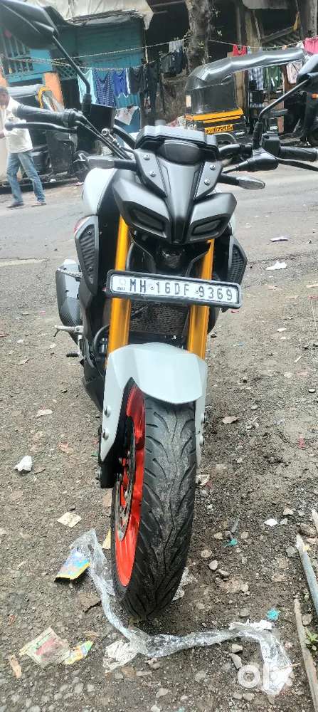 A YAMAHA MT-15 ABS bike is good condition