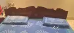 Bed and Storage Space