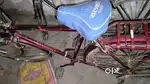 6 months old bicycle red color , excellent condition , 24.
