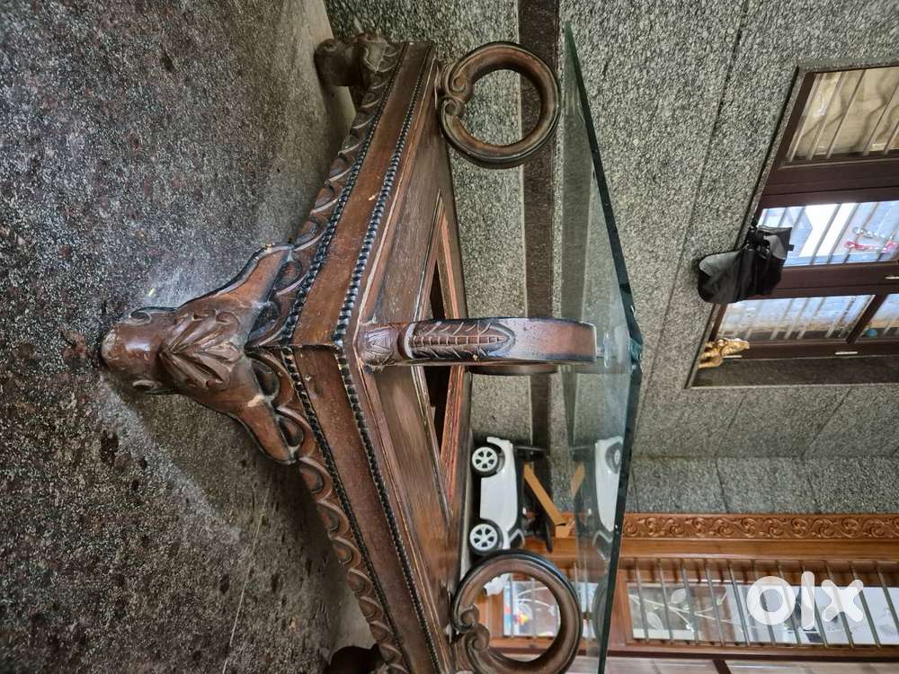 Vintage table for living space