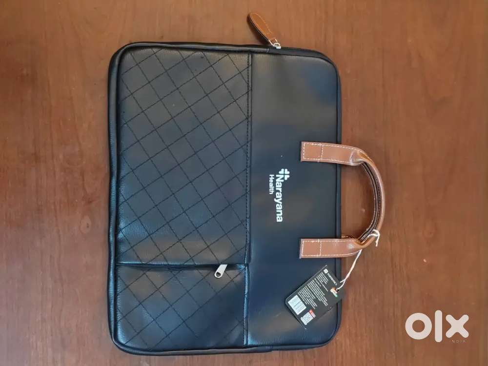 New Unused leather Laptop bag