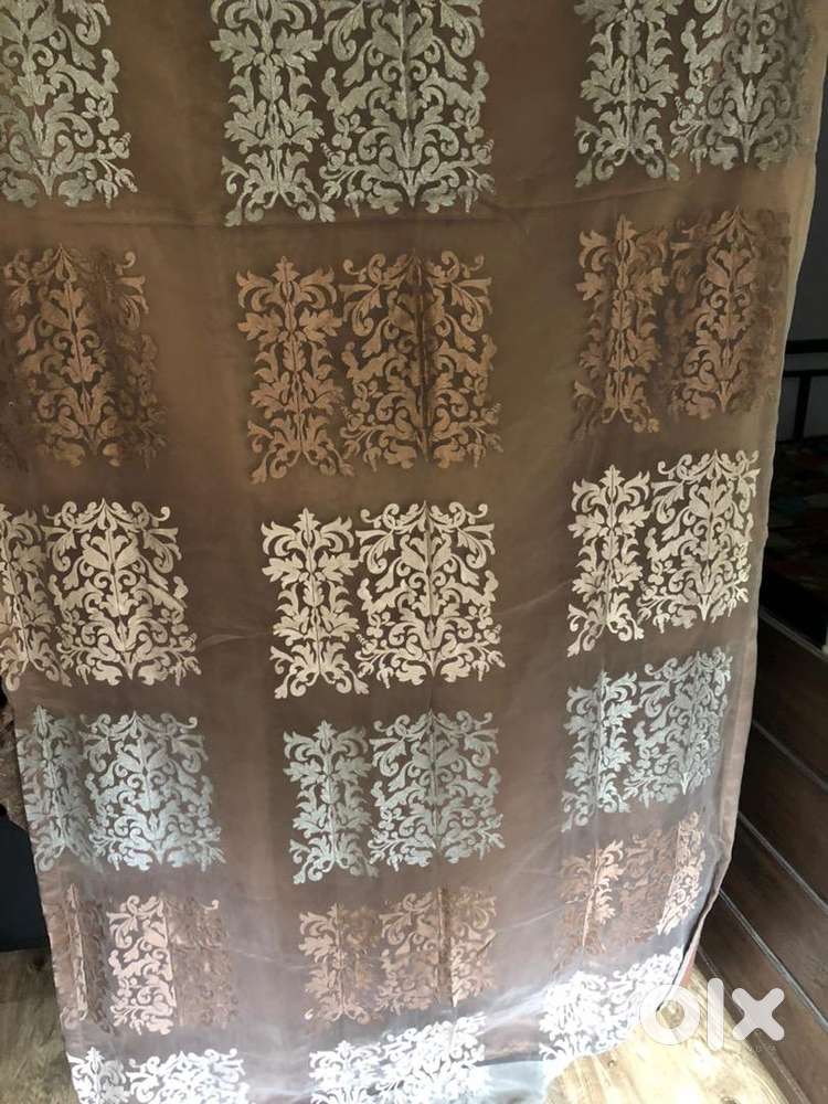 Curtains 2 nos 48 by 84 inch each