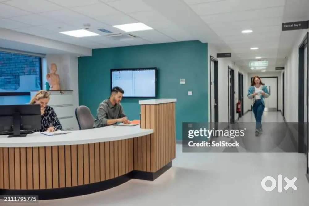 Receptionist clinic