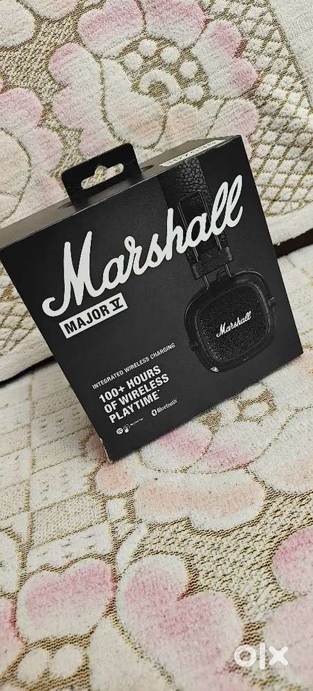 Marshall Major V Wireless On Ear Headphones, Black