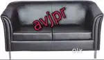 New two seater office sofa saloon sofa wating area sofa