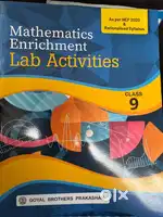 Lab manual maths class 9