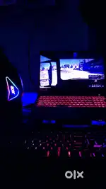 Acer ALG i5 13th gen rtx 3050 gaming laptop with gaming setup