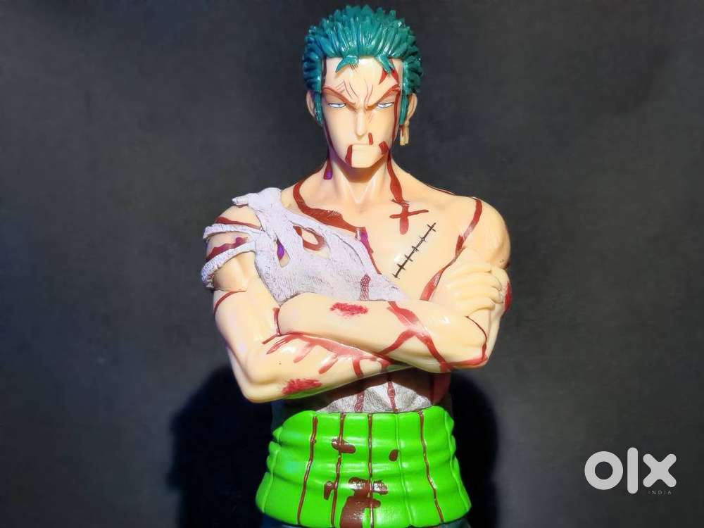 ONE PIECE ZORO STANDING 28.5CM ACTION FIGURE  (DOUBLE HEAD)