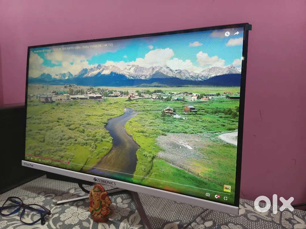 ZEBRONICS EA124 LED Monitor, 24 inch (60.4cm), 250 nits, 100Hz, FHD