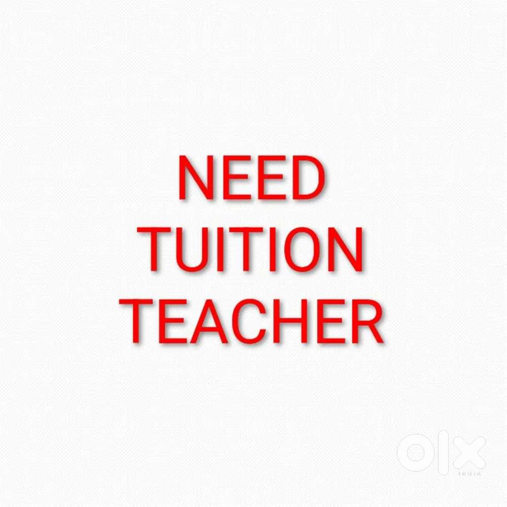 Need tution teacher for CBSE class 6 (only Ladies)
