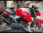 Apache RTR 4V red color