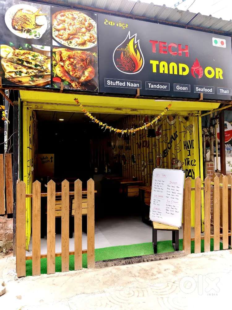 Running Indian hotel restaurant whole setup for sale
