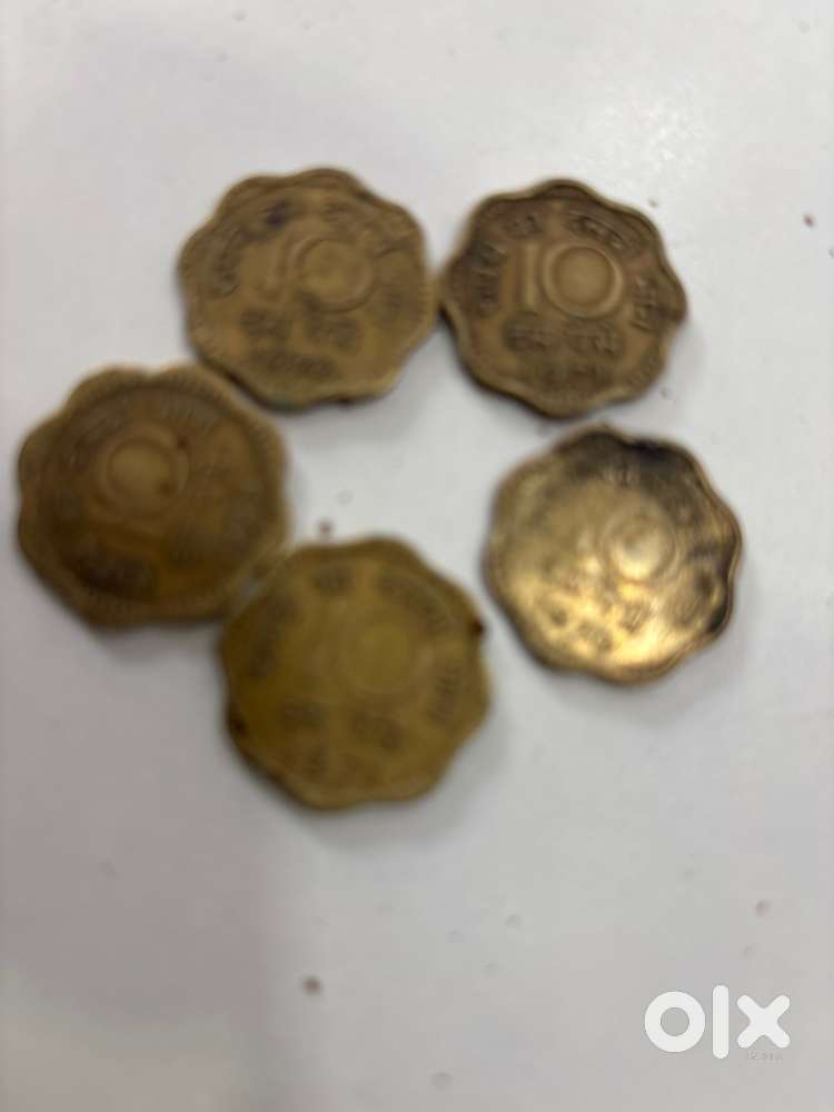 Old coin of 1970    5 coins