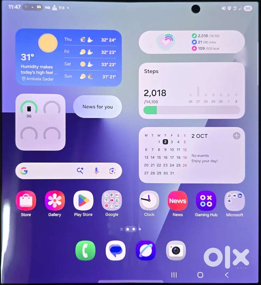 Fold 7 Blue 512 Gb 2 month old only