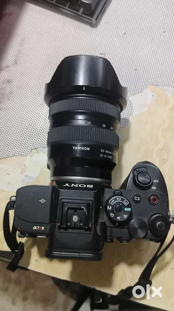 Sony Alpha 7R5 with 2 lence Termon ka 20-40mm 2.8 & sony 50 mm1.8