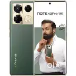 Infinix note 40 pro 5g  with small scratches on screen