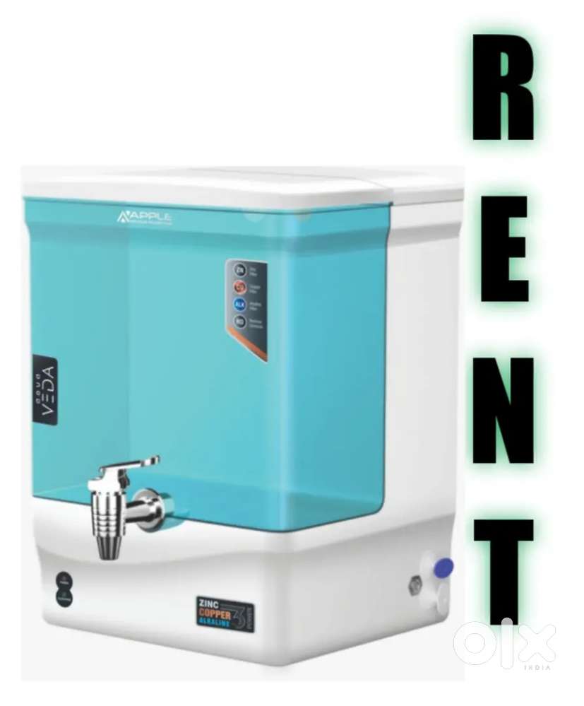 Water purifier available on rent