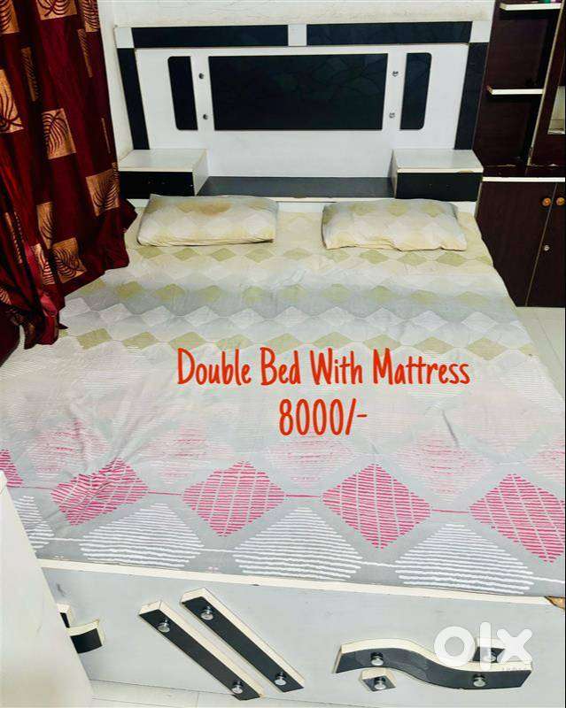 Double Bed with matter