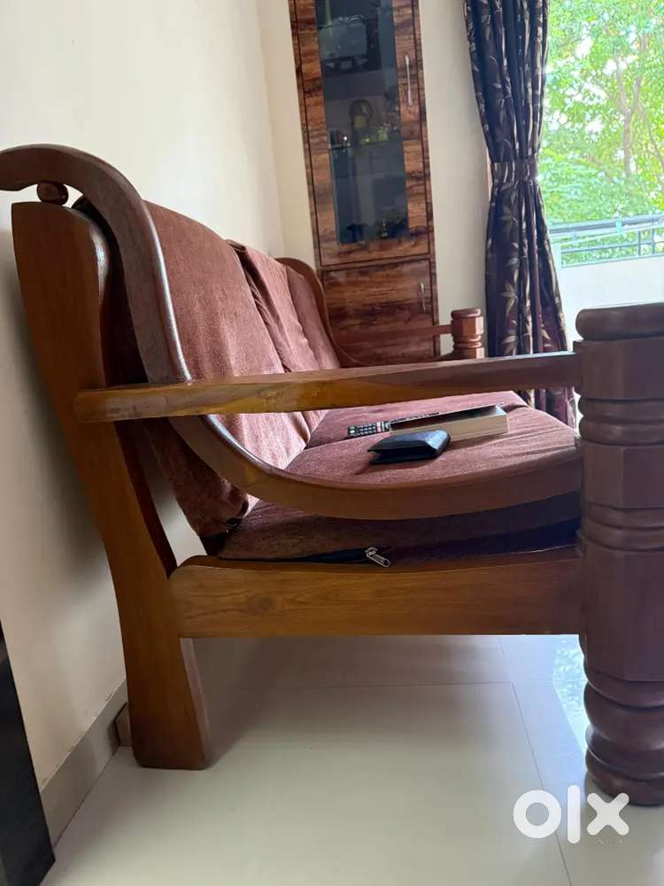 Teak wood sofa set