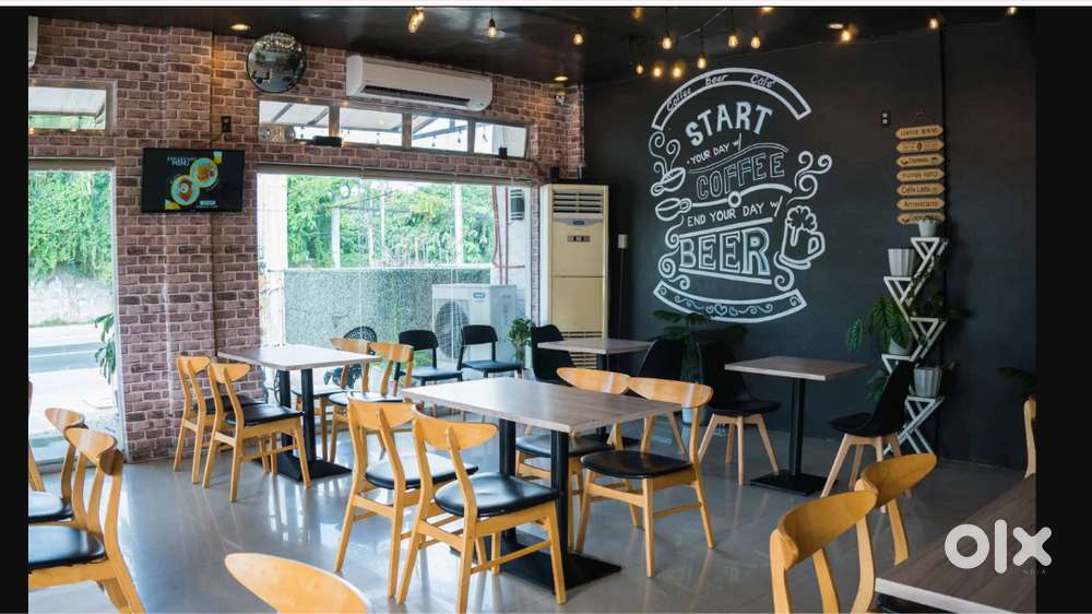 Waiter in Cafe Restaurant