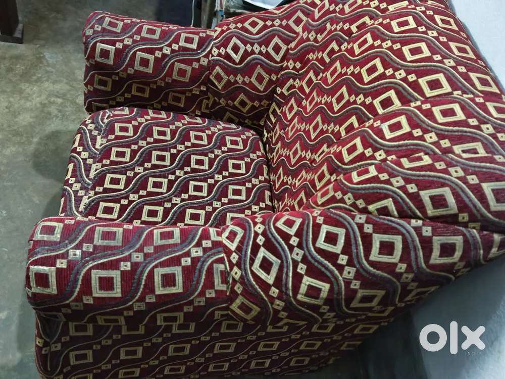 Pair of Red Colour Sofa