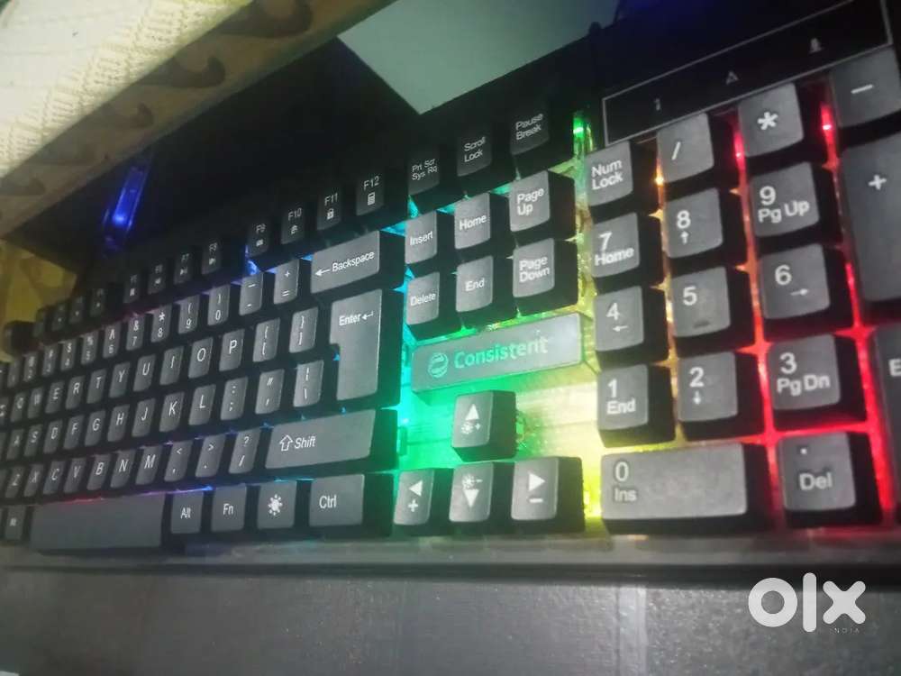 Keyboard and mouse RGB gaming