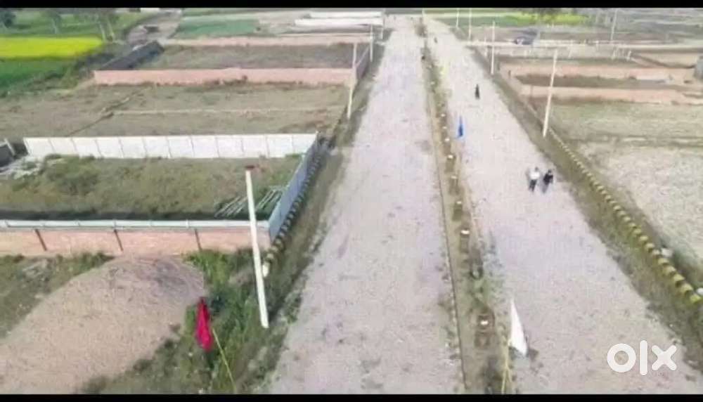 छोटे परिवार के लिए छोटा प्लॉट सुल्तानपुर रोड पर बैंक लोन के साथ