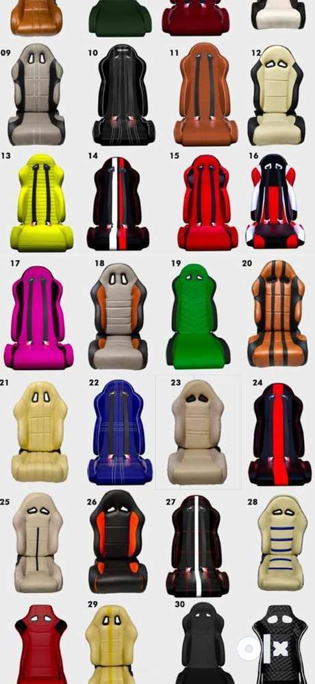Sports seats available jeep spare parts