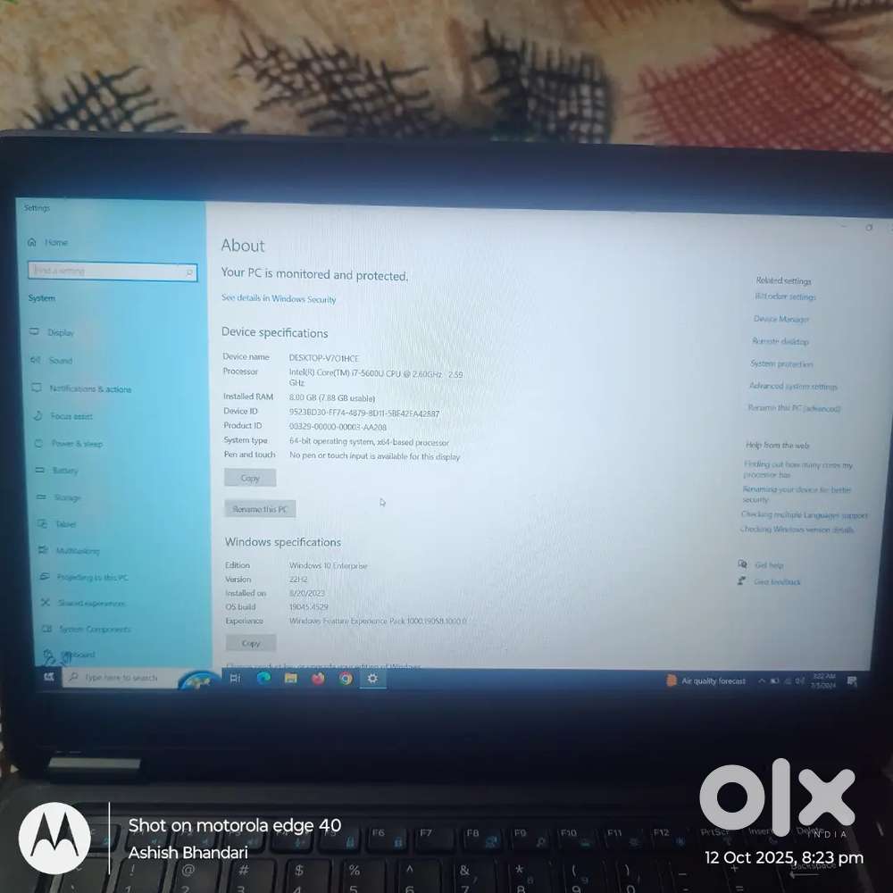 Dell LATITUDE E7450 with excellent condition