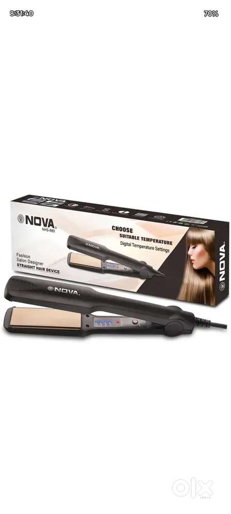 **
Nova Hair Straightener – Like New, Working Perfectly**